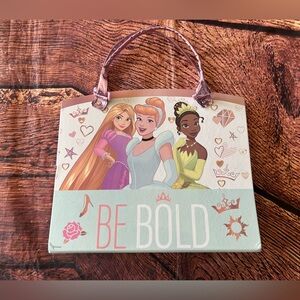 Disney Princess Be Bold Tote with Pink and Blue Accents
